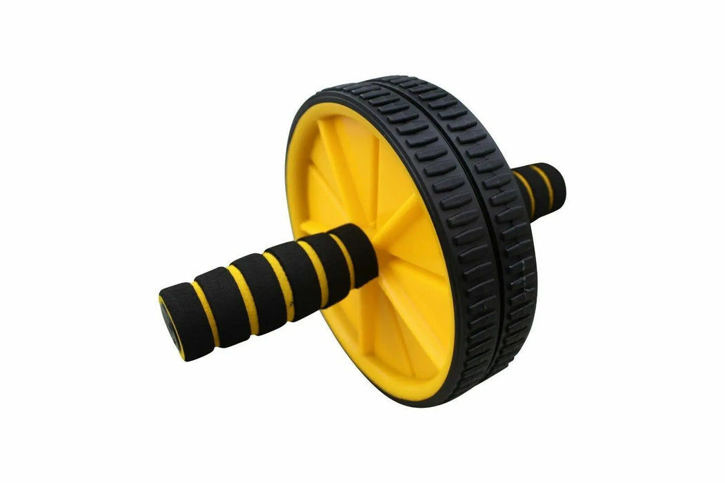 Ab Roller Wheel Pull Exercise Stretch Waist Abdominal Slimming Fitness Gym