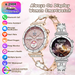 Women's Smart Watch – 1.19-Inch AMOLED Full Touch Screen & Sports Tracker SF