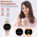 Women's Smart Watch – 1.19-Inch AMOLED Full Touch Screen & Sports Tracker SF
