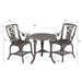 Rose Armchair Patio Set – Vintage Style with Comfy Chairs - Samanta Factory