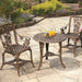 Rose Armchair Patio Set – Vintage Style with Comfy Chairs - Samanta Factory