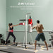 Freestanding Punching Bag & Sandbag Station – Adjustable Duo Training Stand with Pump - Samanta Factory