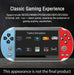 X7 Handheld Game Console 4.3 Inch Handheld High Definition Screen with Clear Video Built in Many Arcade Games Retro Games