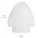WHITE waterproof seat back protector with pocket for Tesla Model 3 and Model Y