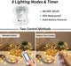 Battery Operated Fairy Lights,60 LED 30FT Waterproof String Lights (Warm)/Uk
