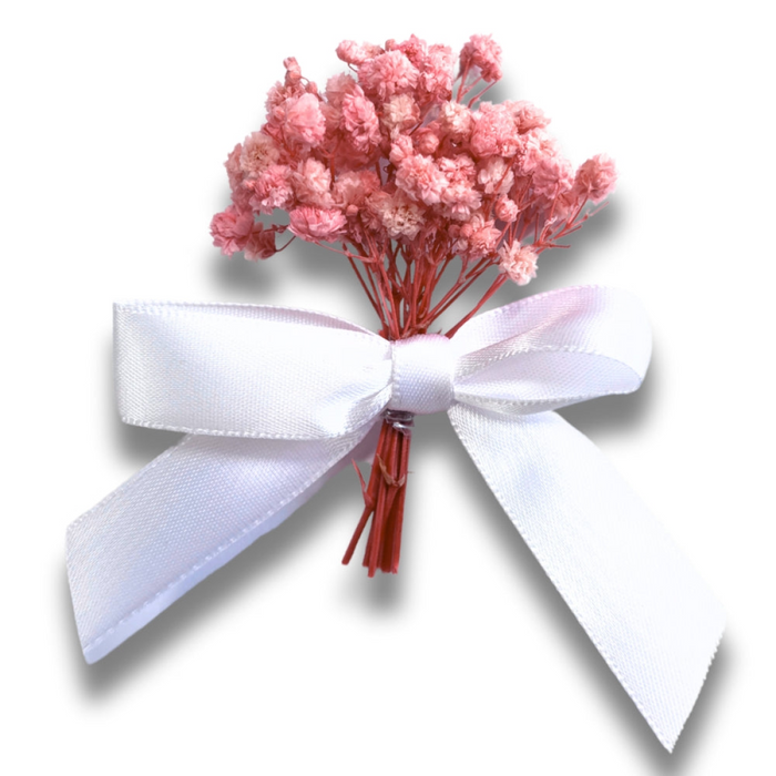 Gift Hamper – Heart Necklace, Chocolates & Dried Flower Bouquet - Samanta Factory