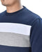 Colour Block Stripe Sweatshirt – Eco-Friendly Comfort with Everyday Style - Samanta Factory