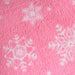 Snowflake Teddy Fleece Duvet Cover Bedding Set Winter Christmas Quilt Bed Soft