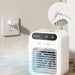 Portable USB Air Cooler Fan – Atomization Cooling with Ice Water & Essential Oil Support - Samanta Factory