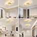 Modern Ceiling Light – 36W Gold Surface-Mounted Fixture with Warm White LED - Samanta Factory