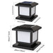 Solar LED Wall Light – Waterproof 4-Color Emergency Outdoor Lamp - Samanta Factory