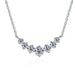 Moissanite Pendant Necklace – D-Color 1.7ct Oval Sparkle SF