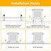 Solar LED Wall Light – Waterproof 4-Color Emergency Outdoor Lamp - Samanta Factory