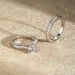 Bridal Ring Set – 1ct Round Cut Zircon in 925 Sterling Silver SF