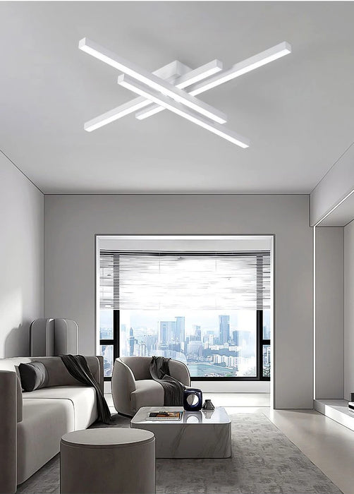 LED Ceiling Light – Modern 4-Bulb Fixture for Bedroom & Foyer - Samanta Factory