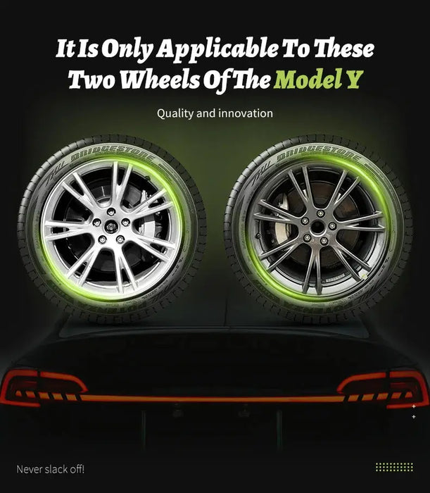 4PCS Design for TESLA Model Y 2020-2024 Vehicle Full Coverage Storm Wheel Cover Cap 19 Inches Wheel Hubcap Automobile Accessorie - Samanta Factory