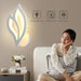 LED Wall Light – Magnolia Petal Design with Warm White Glow - Samanta Factory