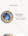 Moissanite Wedding Ring – Oval Cut D Color VVS1 Brilliance SF