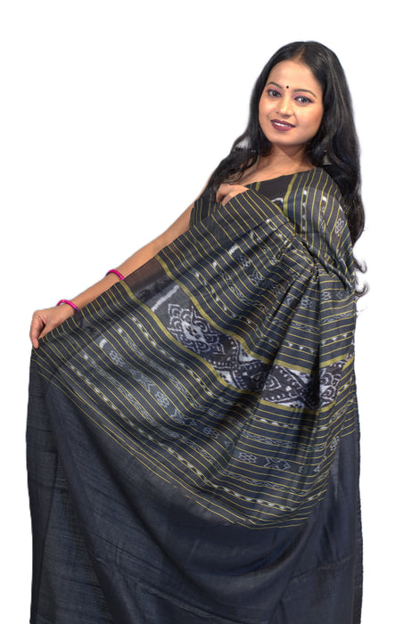 Tussar Silk Saree – Premium Kosa Silk with Ethnic Madhubani & Pattachitra Patterns - Samanta Factory