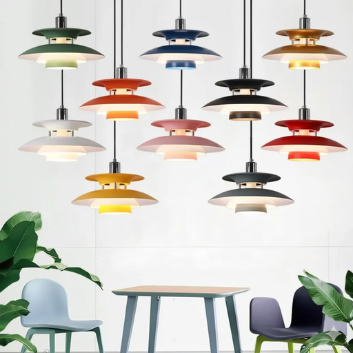 Modern UFO LED Pendant Light for Bedroom and Living Room – Contemporary E27 Ceiling Lamp