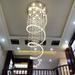 Modern LED Chandelier – Dimmable Flush Mount Ceiling Light - Samanta Factory