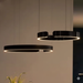 C Ring LED Pendant Light – Dimmable Nordic Hanging Lamp for Dining & Bedroom Spaces - Samanta Factory