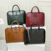 Leather Laptop Briefcase – Stylish Multi-Use Work Bag for Women SF