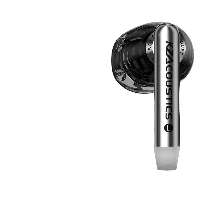 KZ Duet Wired Earphones – Quad-Core Dual Driver with LHDC HD Sound - Samanta Factory