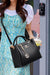 Women’s Shoulder Bag – Soft Leather Tote with Tassel Pendant - Samanta Factory
