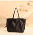 Genuine Leather Casual Tote – Soft, Versatile Design for Women - Samanta Factory
