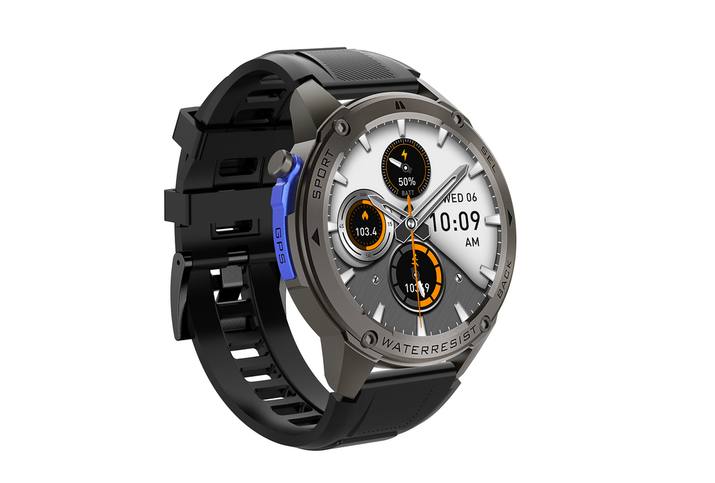 Outdoor Smart Watch – GPS, Voice Call & 5ATM Waterproof - Samanta Factory
