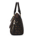 Women’s PU Leather Tote Handbag – Large Capacity Letter Design Tassel Shoulder Bag SF