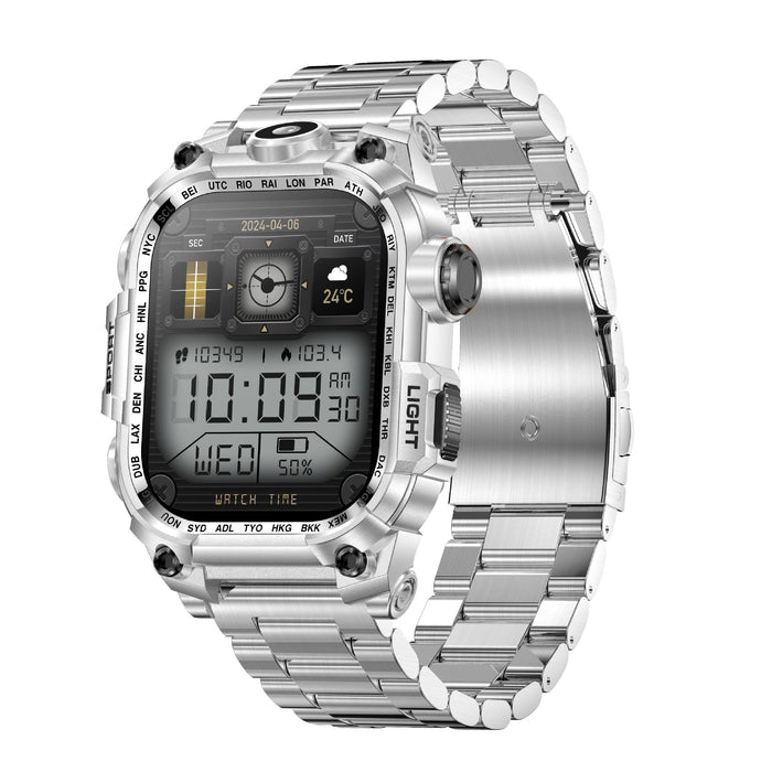 Sports Smart Watch – 2.01" HD Analog Display with Heart Rate & Blood Pressure Monitoring - Samanta Factory