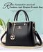 Women’s Shoulder Bag – Soft Leather Tote with Tassel Pendant - Samanta Factory