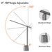 Rechargeable Folding Desk Lamp – Smart Full-Spectrum LED with Auto Dimming - Samanta Factory