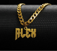 Custom Name Necklace – Hip Hop personalized Pendant Chain for Boys SF