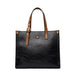 Women’s Leather Handbag – Vintage Casual Tote with Zipper & Hasp Closure - Samanta Factory