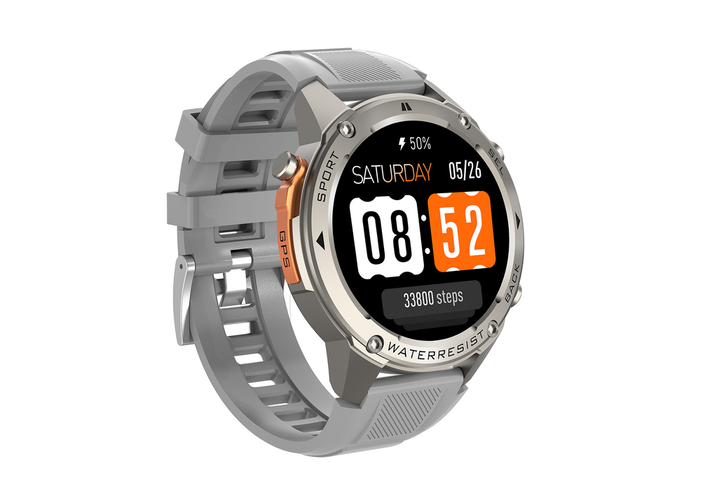 Outdoor Smart Watch – GPS, Voice Call & 5ATM Waterproof - Samanta Factory