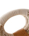 Women's Natural Rattan Handwoven Round Shell Handbag Top-handle Bag Summer Fashion Bohemia Female Casual Tote Clutch Beach Bag SF