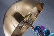 Art Deco Mushroom Lamp – Colourful Glass Globe Design for Table & Floor Lighting - Samanta Factory