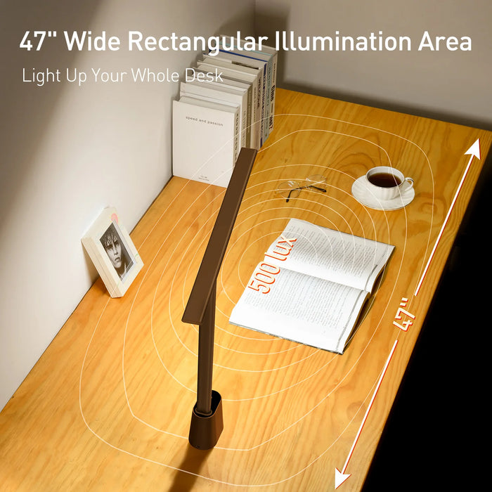 Rechargeable Folding Desk Lamp – Smart Full-Spectrum LED with Auto Dimming - Samanta Factory