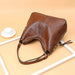 Luxury Faux Leather Hobo Handbag – Large Designer Women’s Tote Shoulder & Crossbody Bag SF