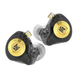 Wired in-ear headphones with ultra dual magnet coil, ENC noise cancellation, and IPX4 waterproof design