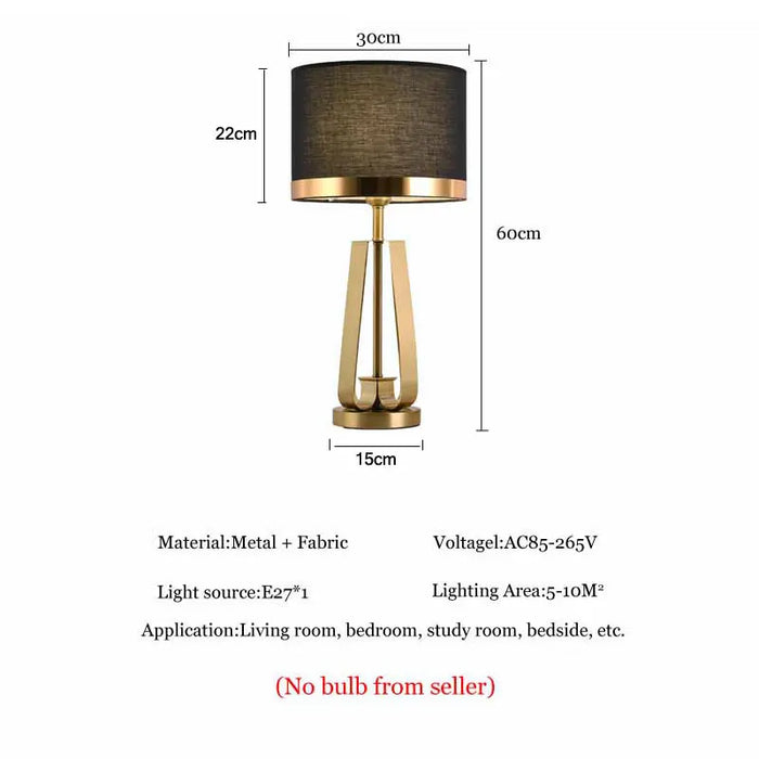 Postmodern Table Lamp – Nordic Design for Bedroom, Living Room & Study - Samanta Factory