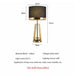 Postmodern Table Lamp – Nordic Design for Bedroom, Living Room & Study - Samanta Factory