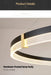 Stylish Nordic LED Pendant Light Fixture with Aluminum Frame & Long-Lasting LEDs - Samanta Factory