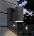 PIR Motion Sensor LED Wall Light – Stainless Steel, Waterproof IP44 Outdoor Lamp - Samanta Factory