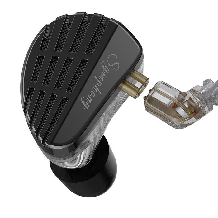 Wired in-ear monitor earphones with Active Noise Cancellation and IPX5 waterproof protection