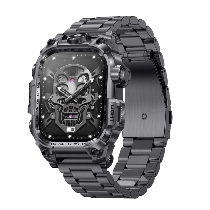 Sports Smart Watch – 2.01" HD Analog Display with Heart Rate & Blood Pressure Monitoring - Samanta Factory