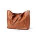 Genuine Leather Casual Tote – Soft, Versatile Design for Women - Samanta Factory